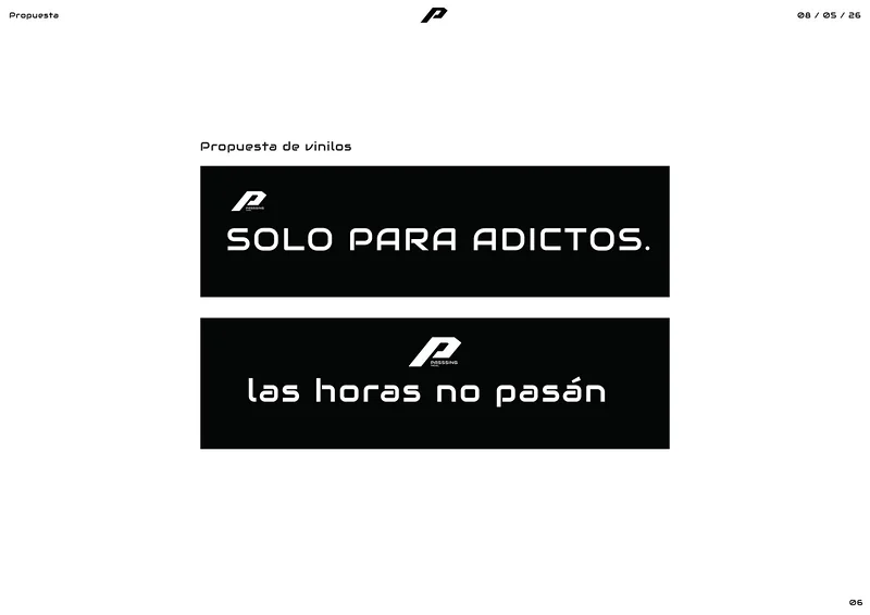 Equipación Passing Padel